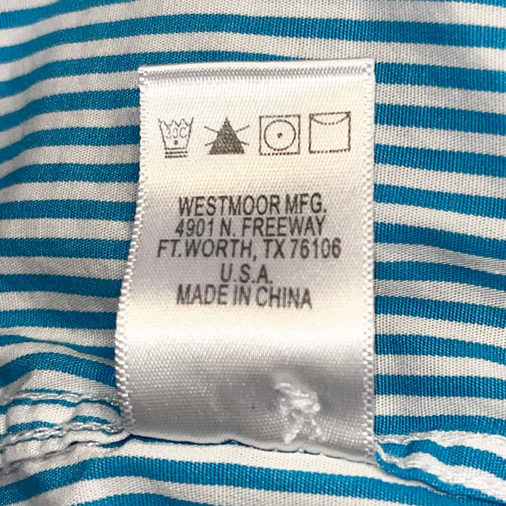 Panhandle Rough Stock Striped Button Up - Picture 6 of 7